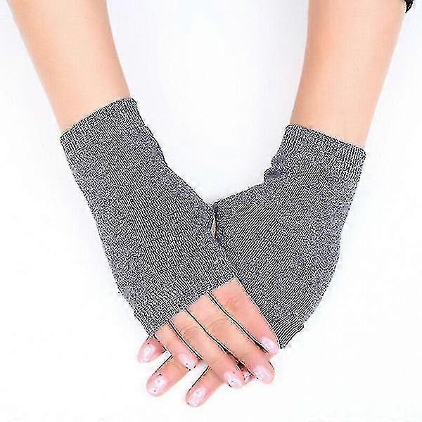 Fingerless Arm Warm Winter Gloves Hand Long Warmer