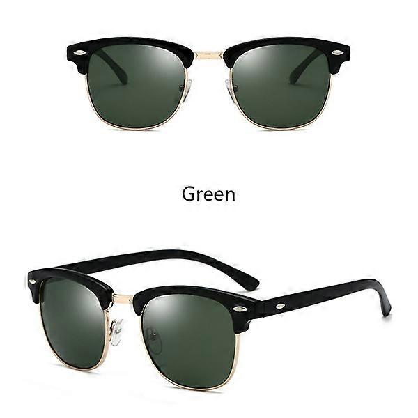 Mode Retro polariserade solglasögon för män [Black Frame]