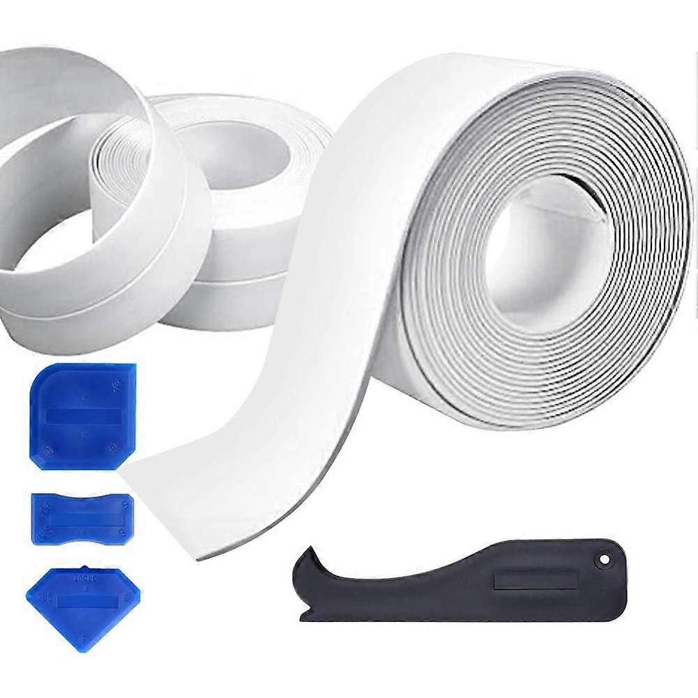 Silicone Sealant Remover and Bath Sealant Strip 6 Pack,Sealant Finishing Tools,Roll Self Adhesive W