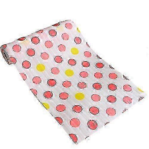 Eco-friendly 300cm Drawer Mat - Moisture-proof Shelf Paper for Kitchen Cabinet and Table - Cute Printing Drawer Liner
