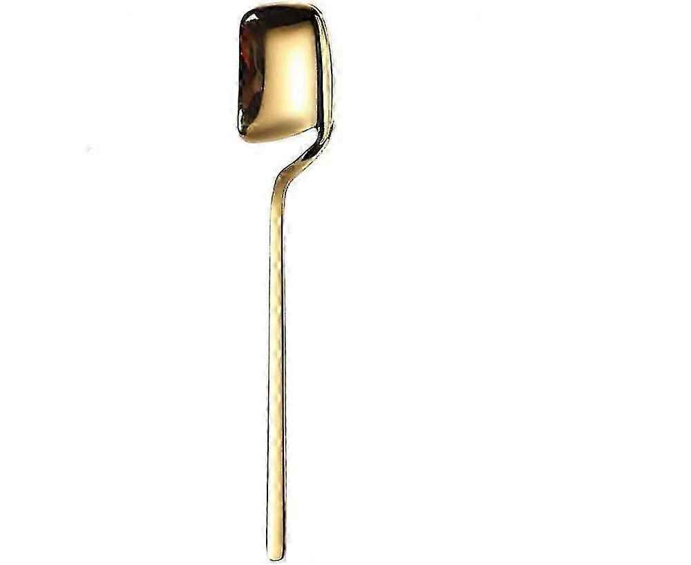 Colheres de Café Expresso de Aço Inoxidável de 5,5 Polegadas - Mini Colheres de Degustação para Café e Chá