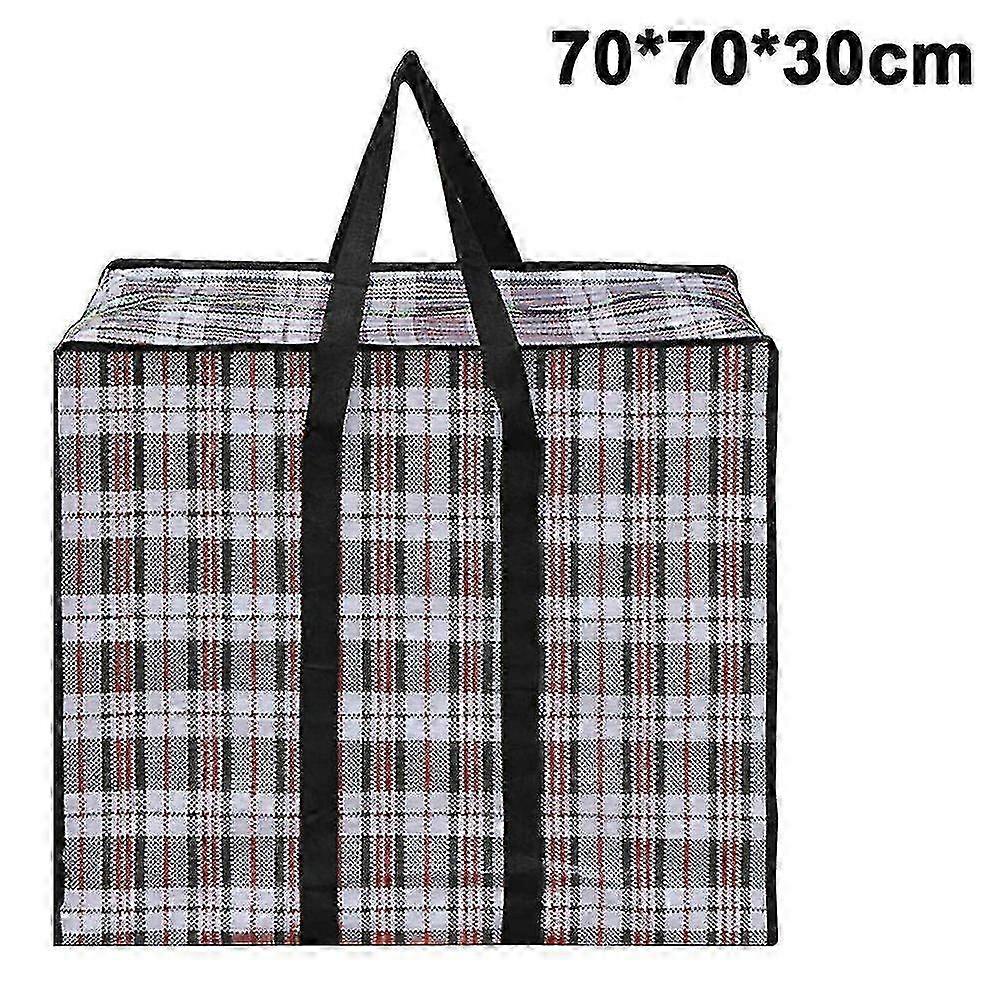 Large Storage Bag - 70*70*30cm Black with Durable Zipper