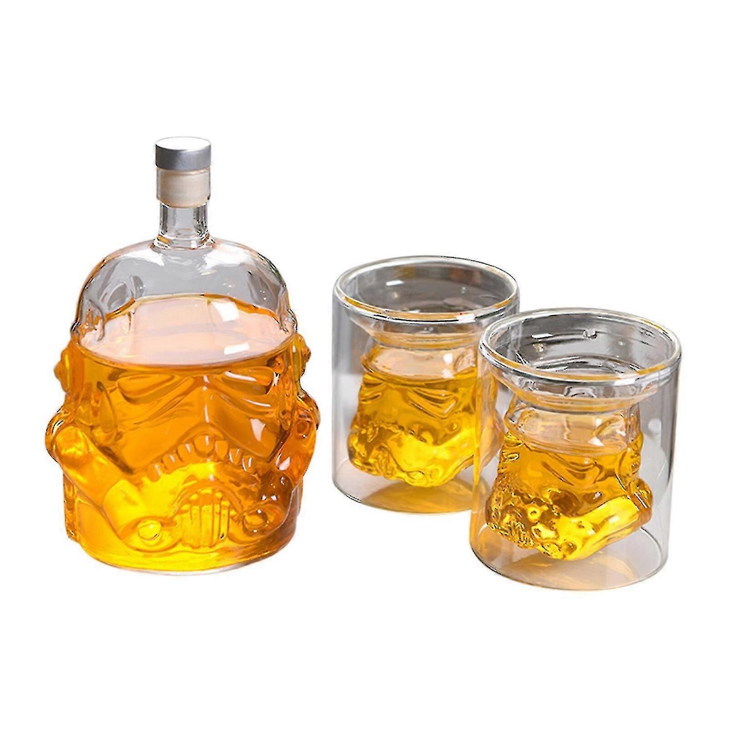 Star Wars Stormtrooper Glass Whiskey Decanter - Μοναδικό Δώρο Για Τους Λάτρεις του Ποτού - Μεγάλη Χωρητικότητα 750ml