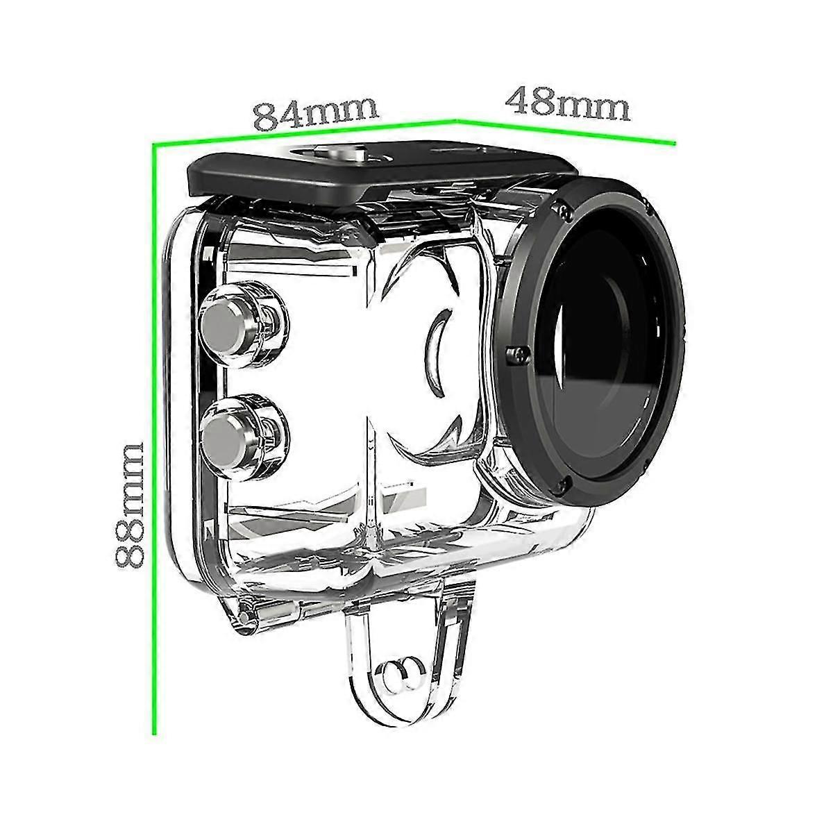 For Shadowstone Go 3 Thumb Sports Camera Dive Case Multi-functional Portable 40m Waterproof Case,b