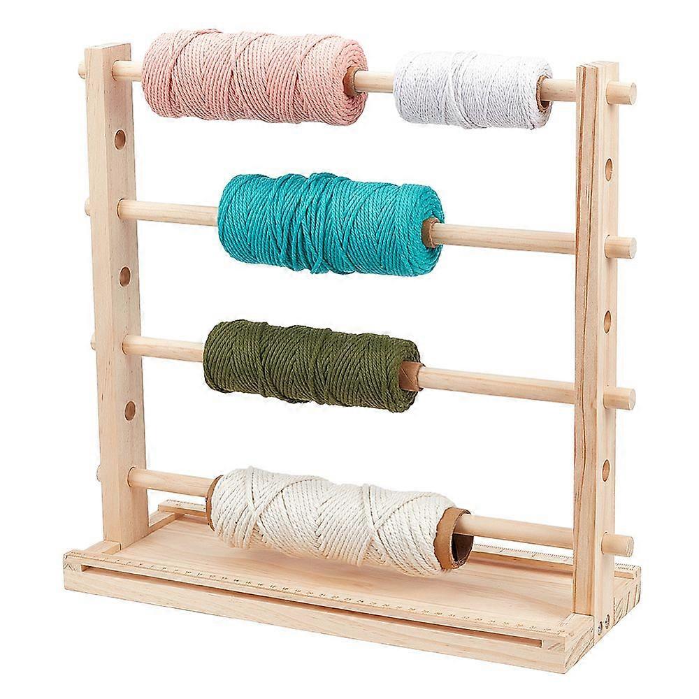 木丝带储物架小麦 40x14.8x2.7cm