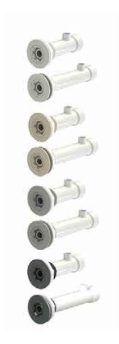 Anthracite 275 mmWhirlpool kit for prefabricated pools with Liner