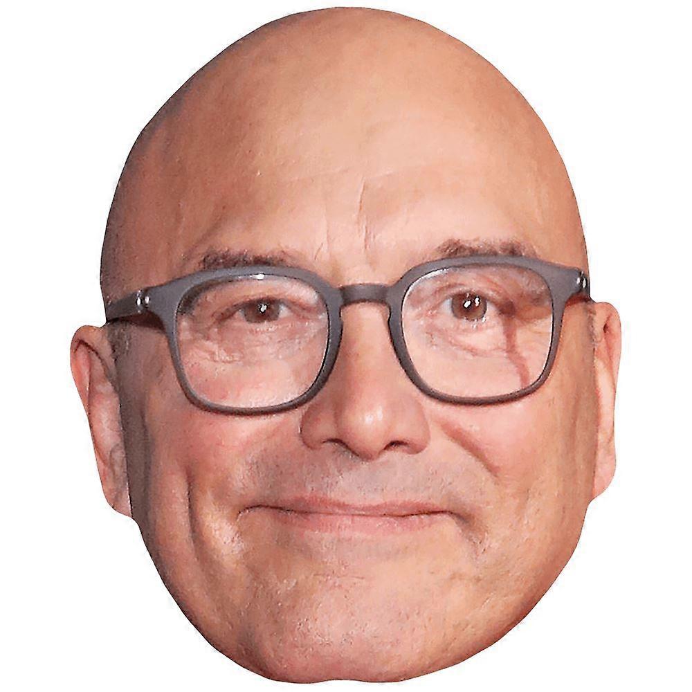 Gregg Wallace (Glasses) Celebrity Mask, Flat Card Face