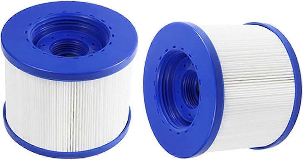 2 Pack Replacement, 105mm Screw Inflatable Filter Cartridge, Applicable to Wave Spa Type Swimming Pools Filter Bcool, Mspa