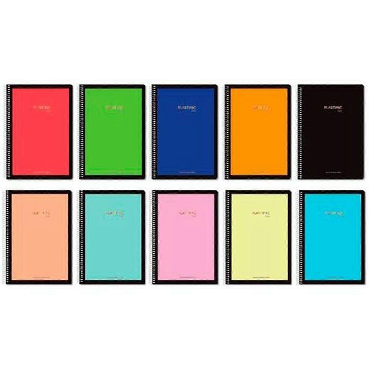 Notebook Pacsa Multicolour Din A4 80 Sheets (5 Units)