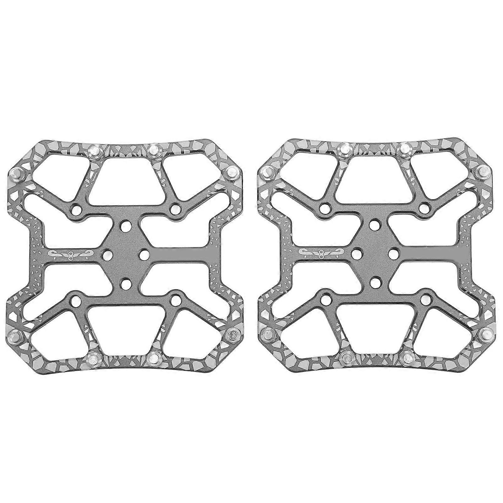 1 Pair Bicycle Clipless Pedal Converter Self Locking Disc Pedals Platform Adapter for SPD Bike System