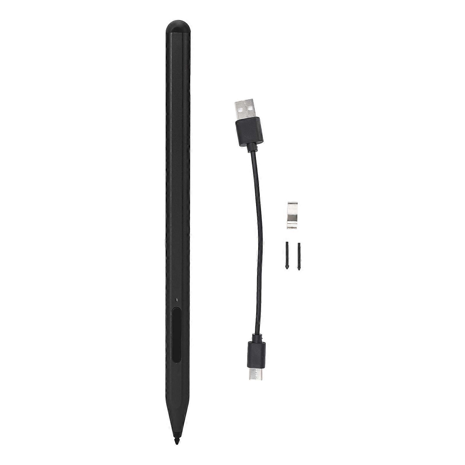 Laptop Pen 4096 Pressure Sensitivity Smooth Control Bluetooth Connection Touch Screen Stylus Pencil for Tablets Laptops Black