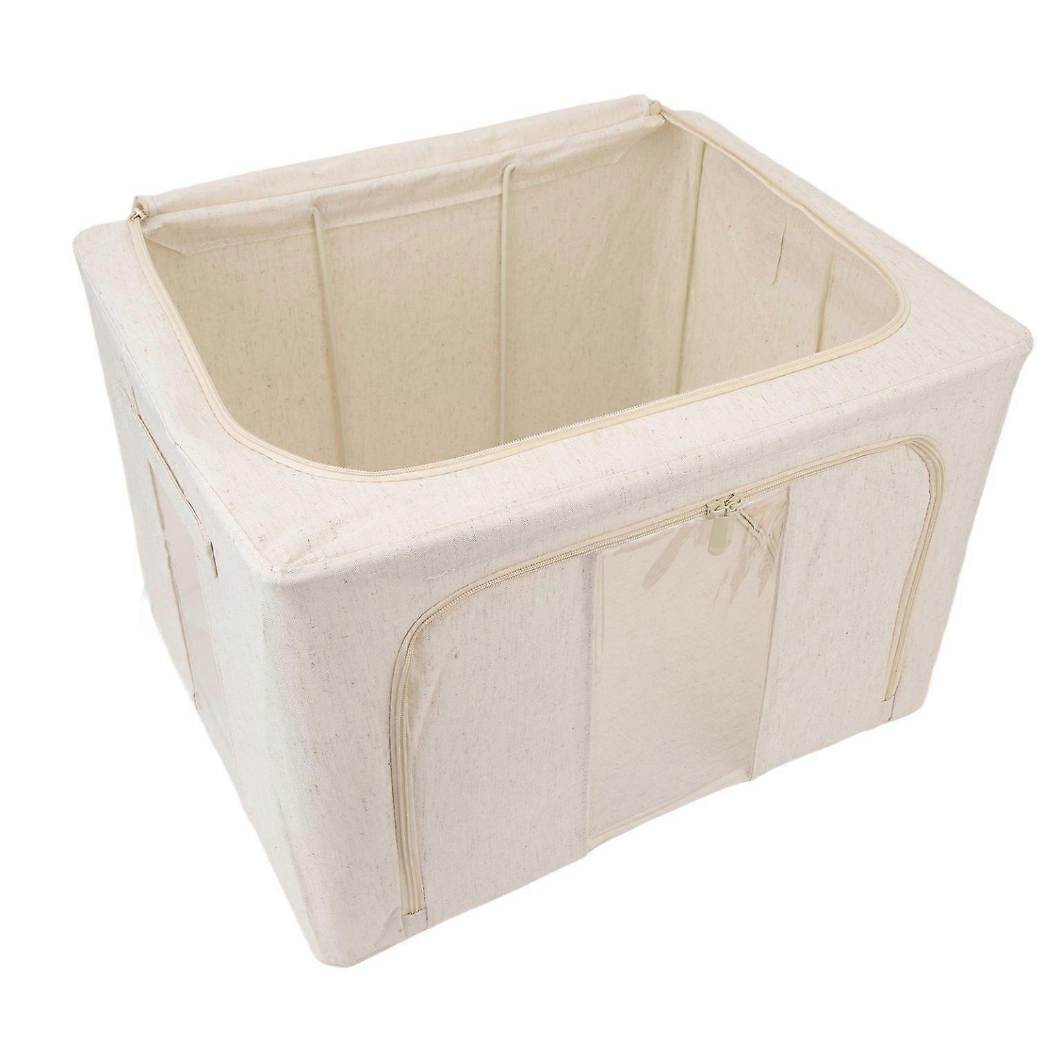 Versatile Foldable Fabric Storage Box Organizer - Durable PE Design