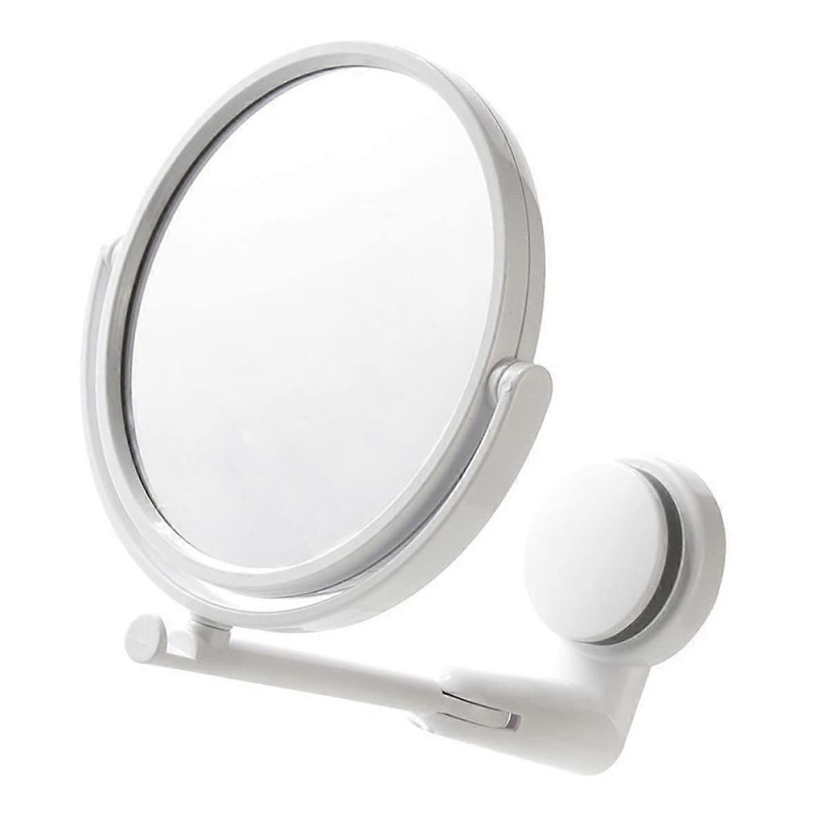 Adjustable Swivel Wall-Mounted Folding Mirror for Makeup Small Space Bathroom and Vanity Use, Modern Design
