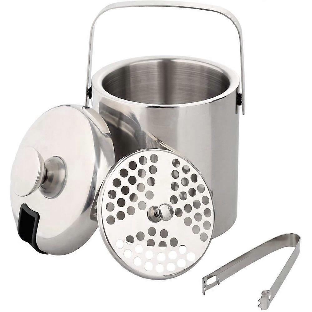 Stainless steel ice tray, 3 litres, including filter