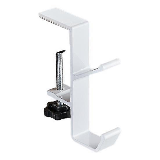 Desk Mount Bag Holder Backpack Hanger Hook Strong Load-bearing Rustproof Simple Installation Versatile Use Headphones Holder Bag Hook