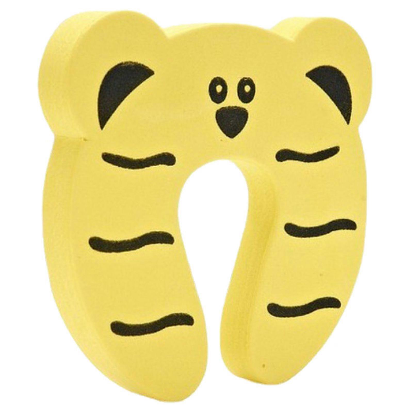 Dörrklämskydd Hög elasticitet Söt Förhindrar klämning Lätt att installera Babydörrstopp för spädbarn