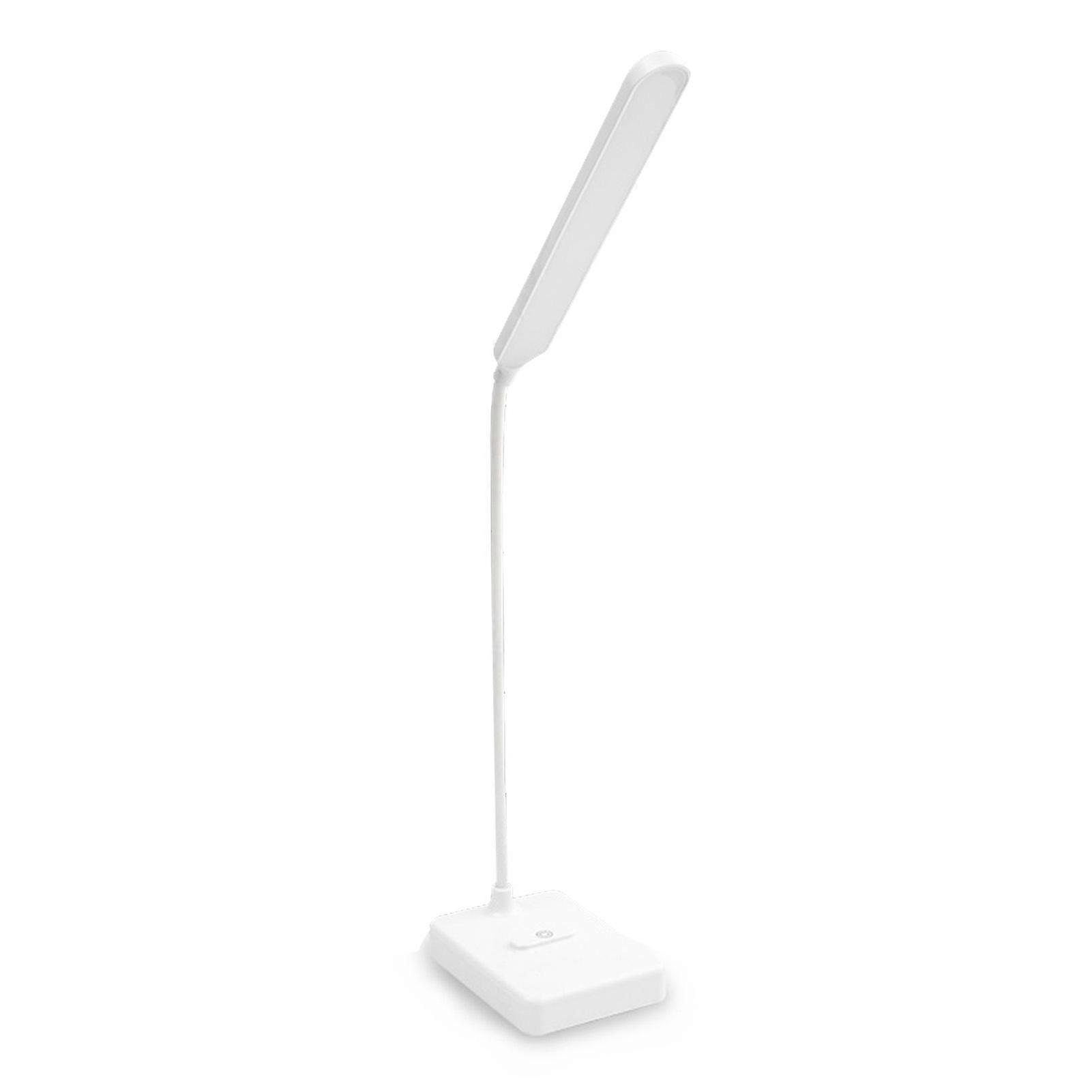 LED Desk Lamp Touch Control Adjustable Angle Study Reading Light Soft Eye Friendly Foldable Table Lamp for Work Travel Dorm Plug in 
