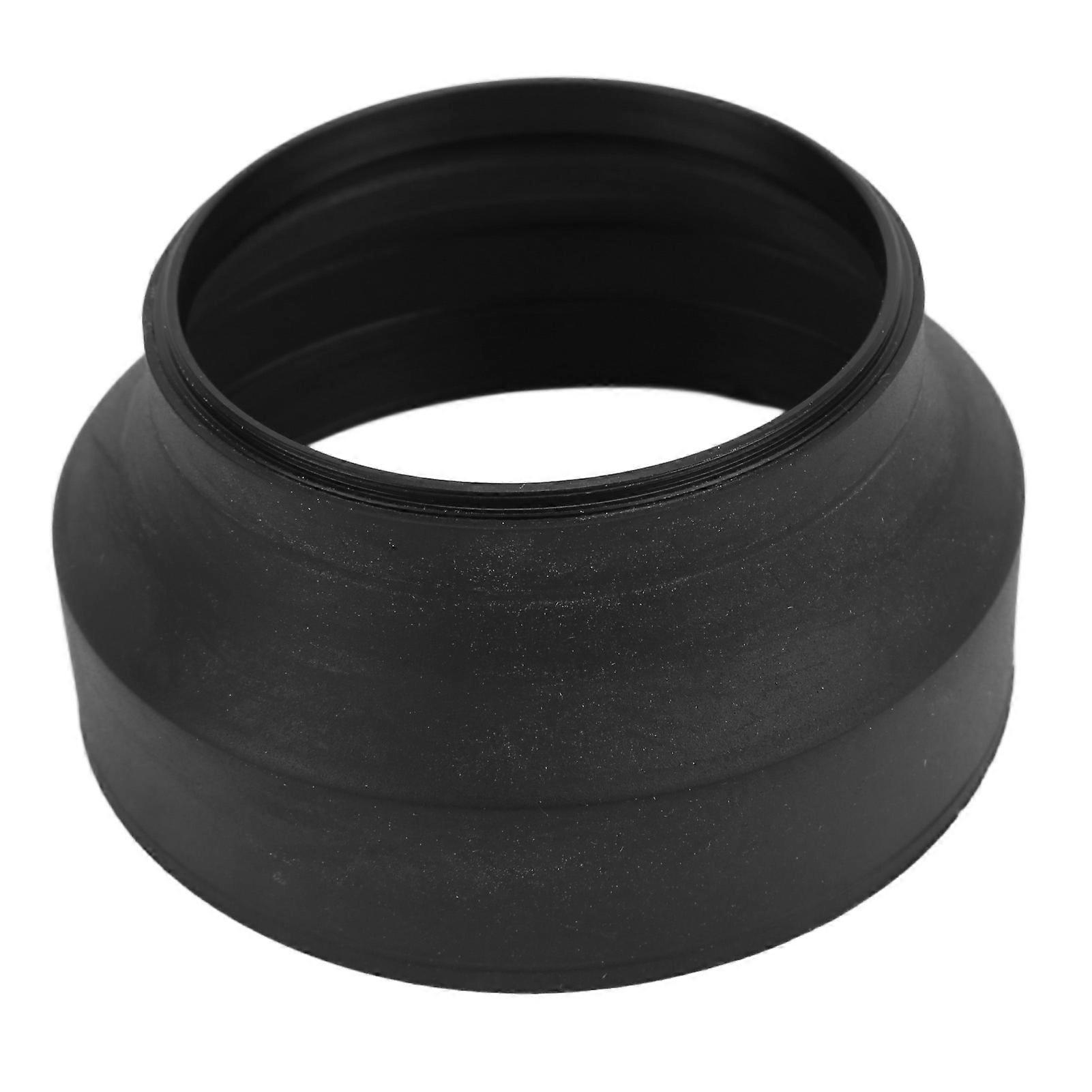 Collapsible Camera Lens Hood - Adjustable, Durable Shade for SLR and DSLR Lenses