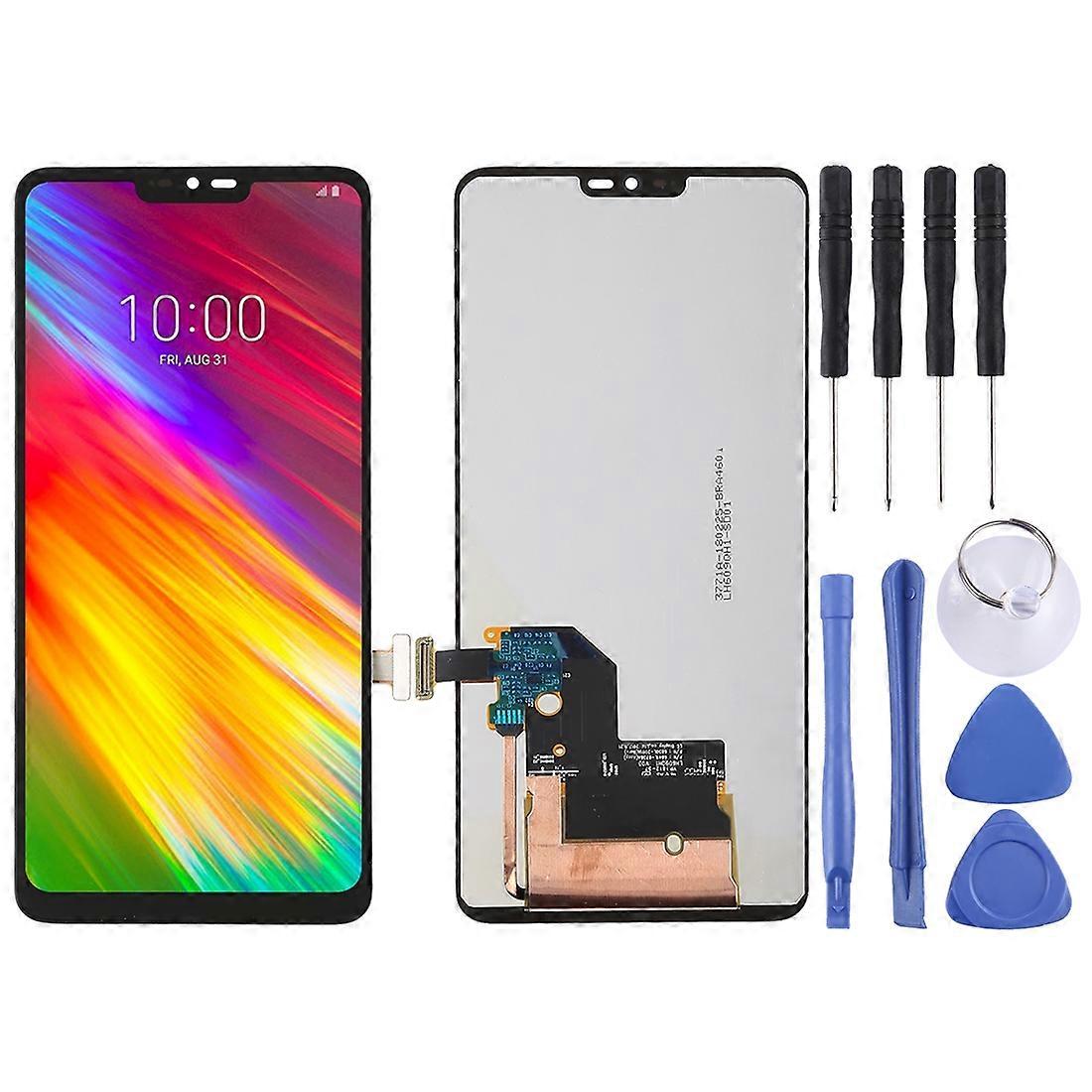 COMPATIBLE LCD Screen for LG G7 ThinQ / G710 G710EM G710PM G710VMP with Digitizer Full Assembly(Black)