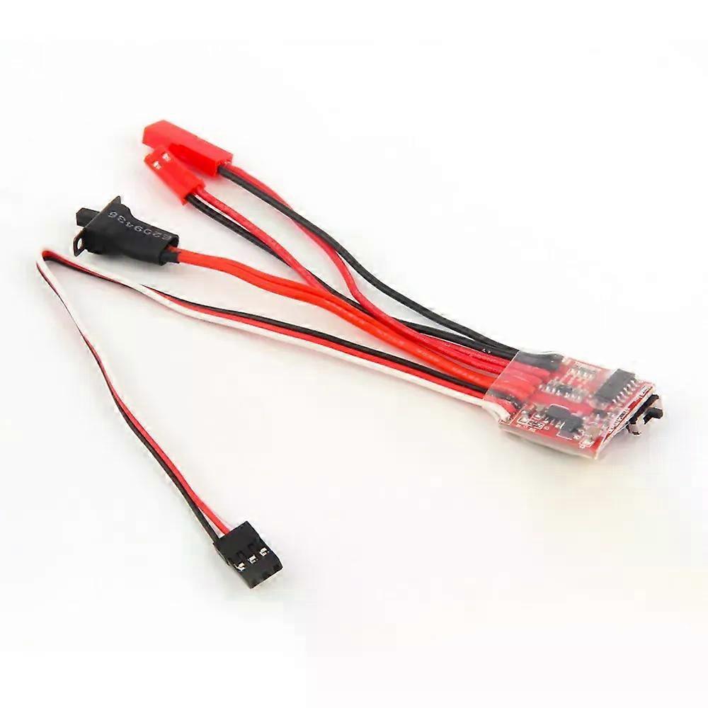 20A ESC 30A ESC Motor Speed RC ESC 2KHz Forward Brush Brake Rear RC 2S for Controller Boat Car Prototank Top Regulator