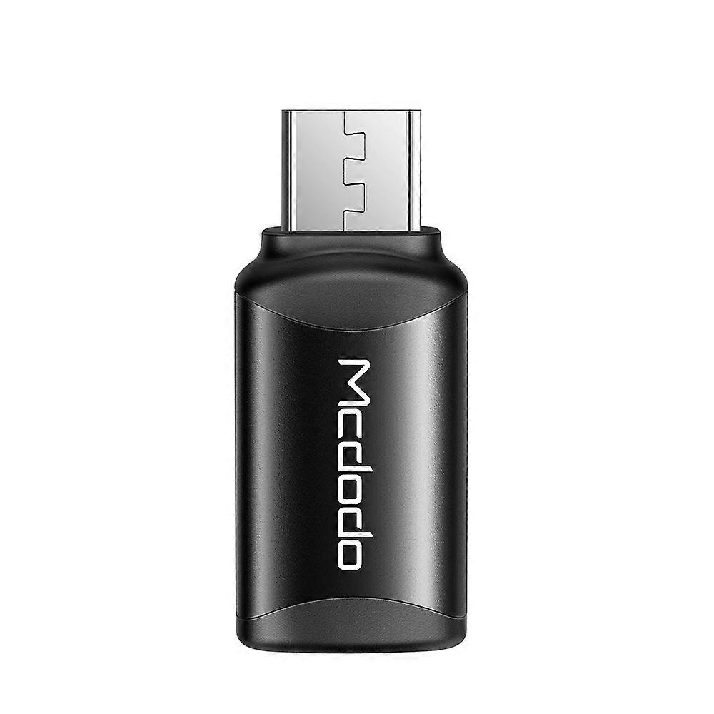 MCDODO OT-7690 Type-C to Micro USB OTG Adapter-Black