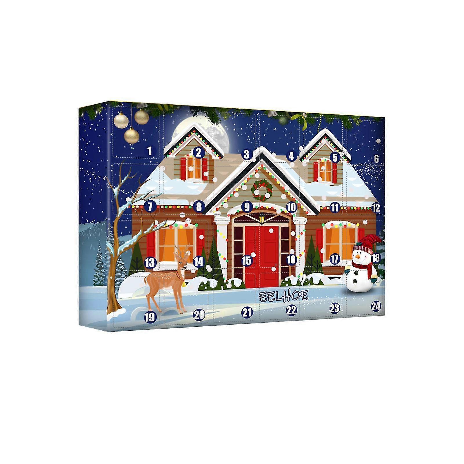 Christmas Countdown Beauty Set Practical Advent Calendar Care Gift Box