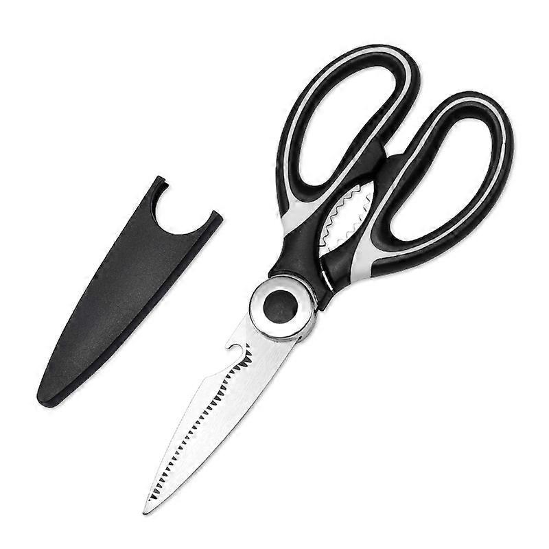 Stainless Steel Kitchen Shears Multi Purpose Utility For Poultry, Fish, Meat, Vegetables, Herbs, Bones