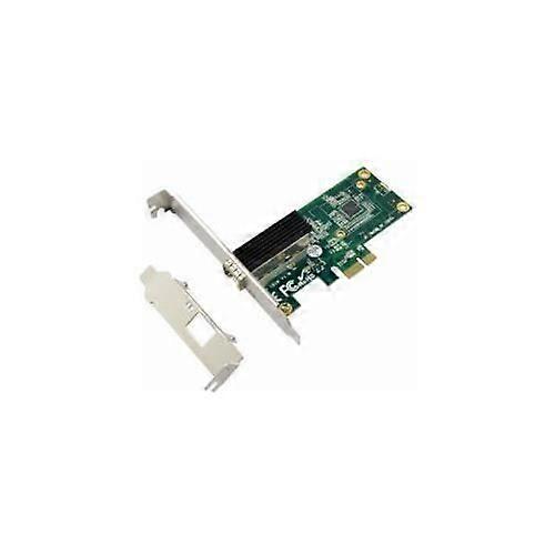 Microconnect 1-Port-SFP-Ethernet-Server PCIe - NIC, Chipsatz: Intel WGI210AS - 10-GbE-Netzwerk, Endhalterung in voller Höhe / Low-Profile-Halterung