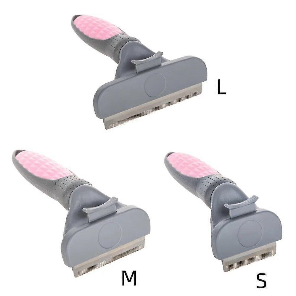 מברשת טיפוח לחיות מחמד שיער לחיות מחמד נשירת מסרק מגרפה לכלבים חתולים ציוד לחיות מחמד