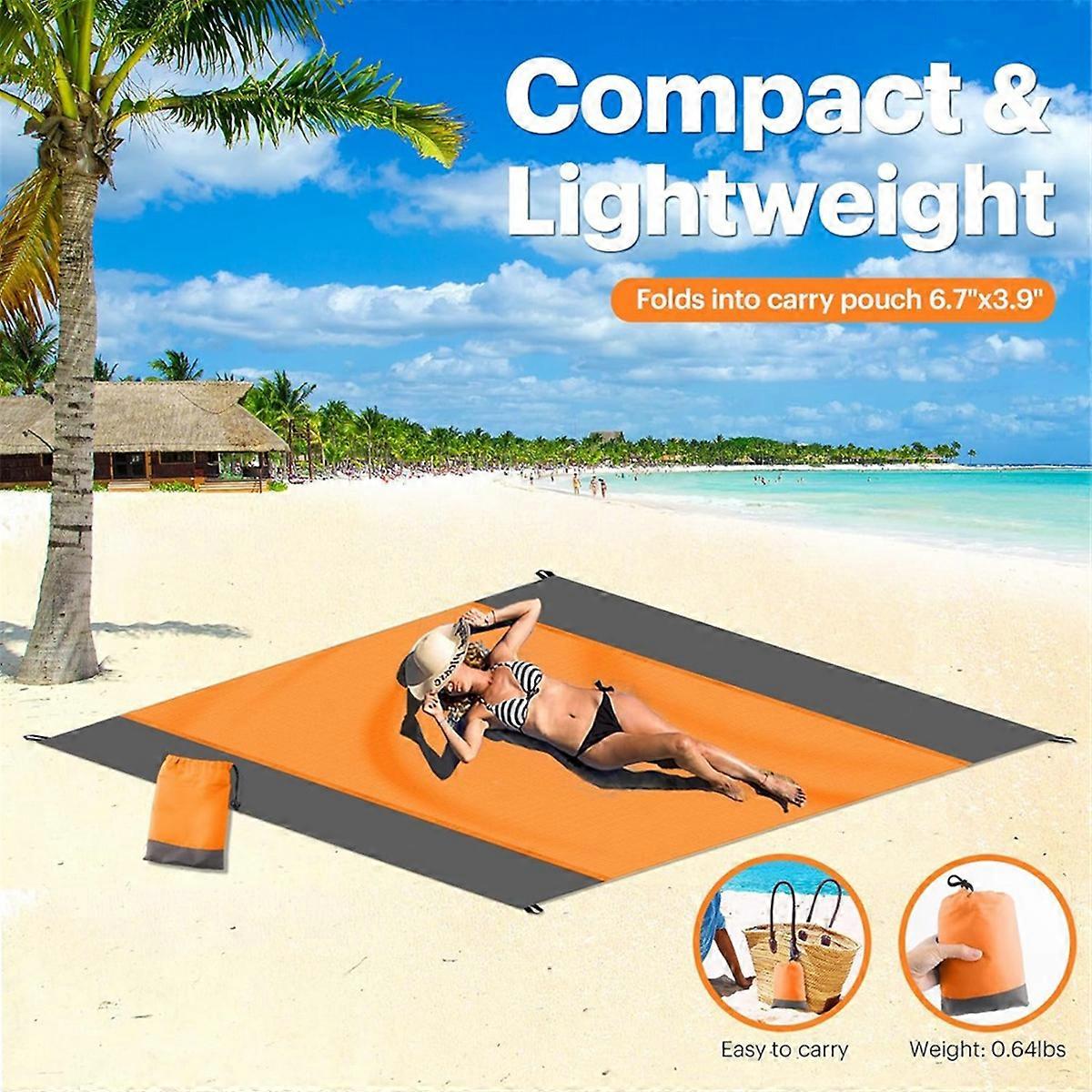 Blue Outdoor camping waterproof and moisture-proof mat