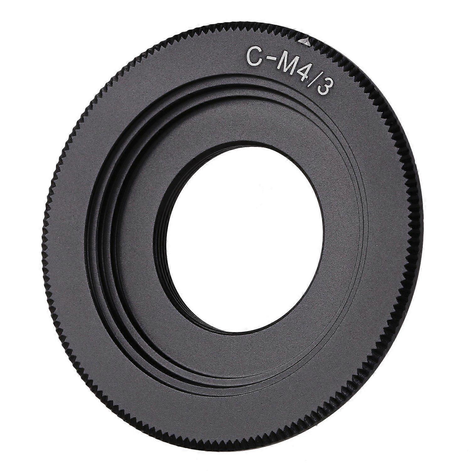 Black C Mount Lens For Micro 4/3 Adapter E-P1 E-P2 E-P3 G1 GF1 GH1 G2 GF2 GH2 G3 GF3 C-/3