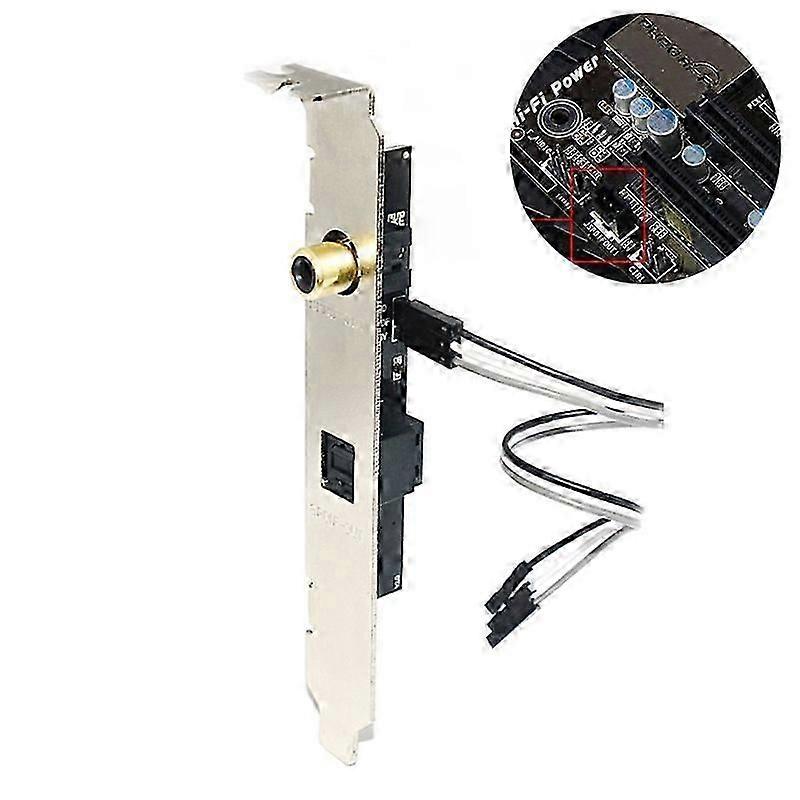 Upgrade Audio Digital Sound Card 24Bit 192KHz SPDIF Daughter Card Optical Fiber