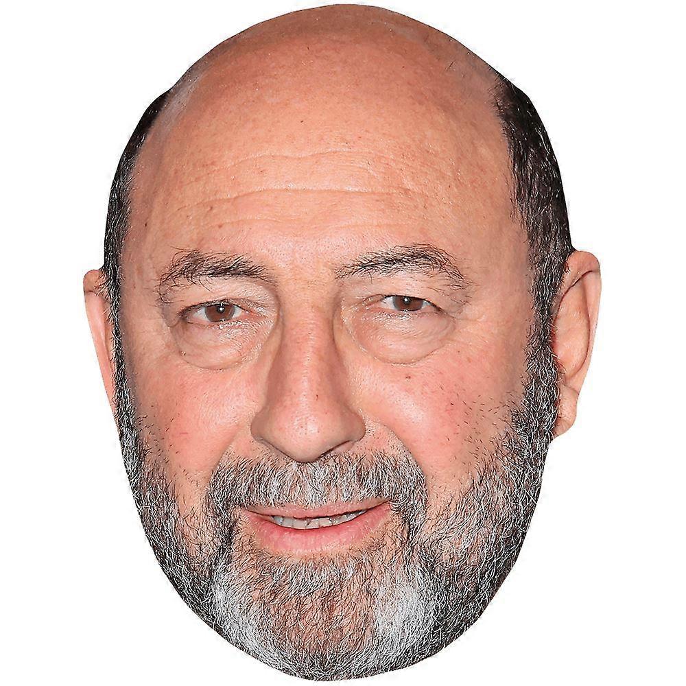 Kad Merad (Smile) Celebrity Mask, Flat Card Face