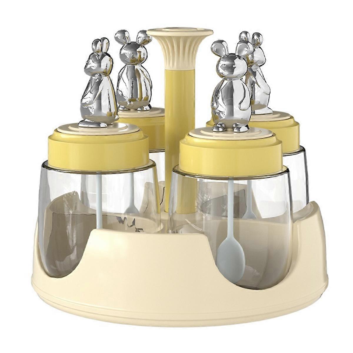 Household Spice Container Combination Spice Bottle with Lid A