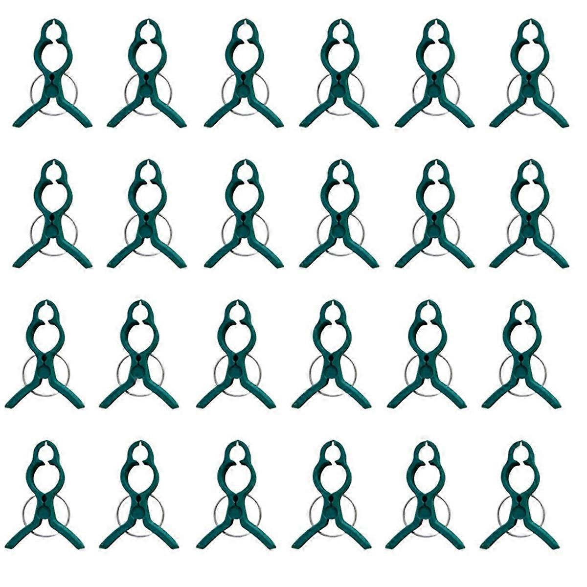 مشابك نباتات بلاستيكية مؤمنة، مشابك دعم النباتات، مشابك النباتات، أ