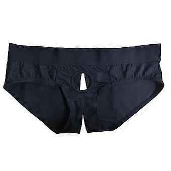 Correa En Arnés Pantalones Sin Tirantes Correa En Arneses Ropa Interior Adultos Calzoncillos Unisex Unisex Correa Sin Tirantes En Ropa Interior Morado XL