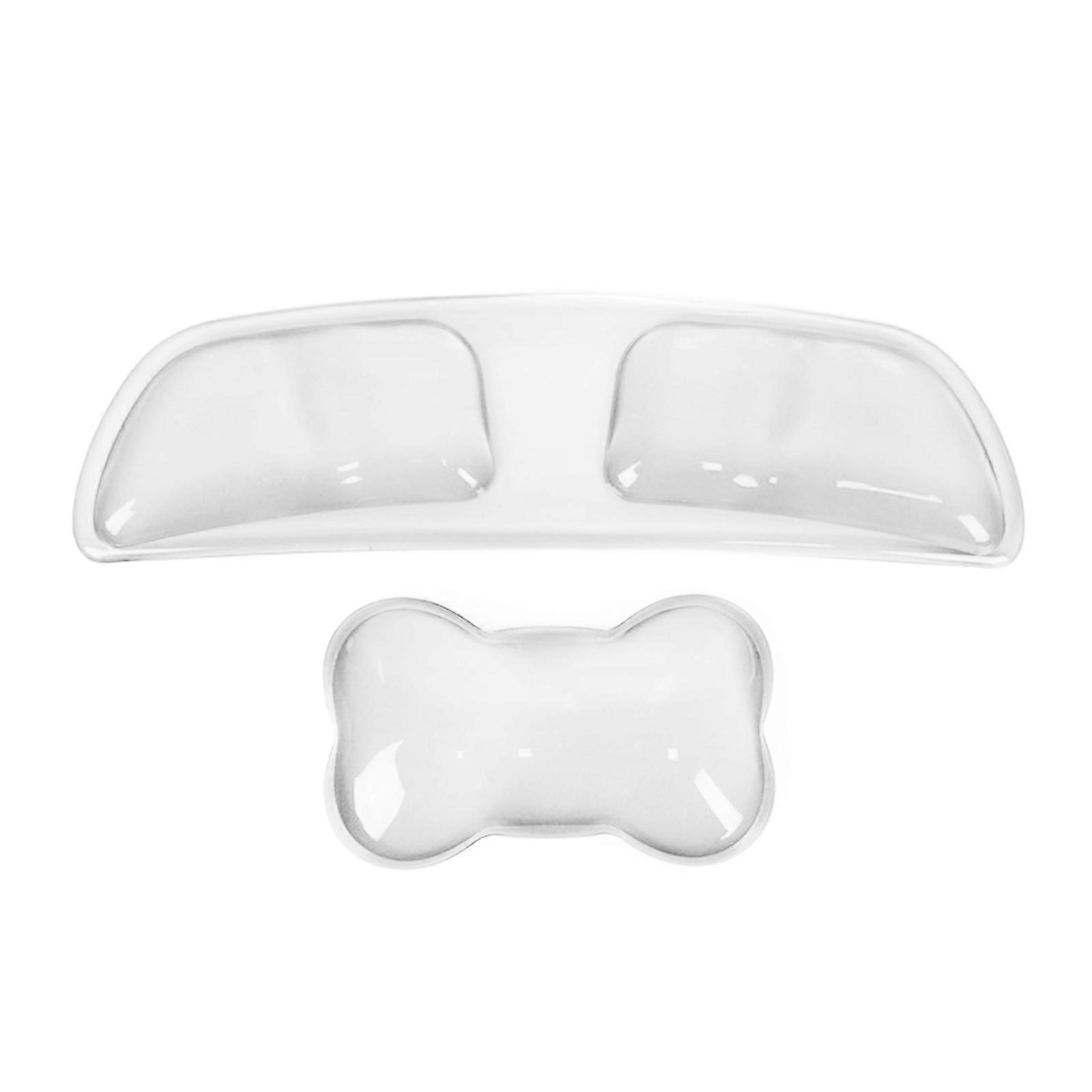 Soft Silicone Mouse Wrist Pad Mouse Wrist Rest Ergonomic Silicone Wrist Support Mouse Pad Hand Pillow Cushion Part transparent