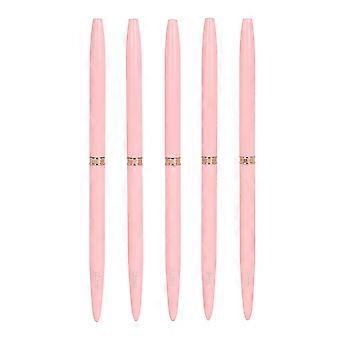 Zestaw pędzli do paznokci 5szt Thin Line Nail Drobna metalowa rączka Pędzle do pasków do drobnego rysowania Delikatna kolorystyka