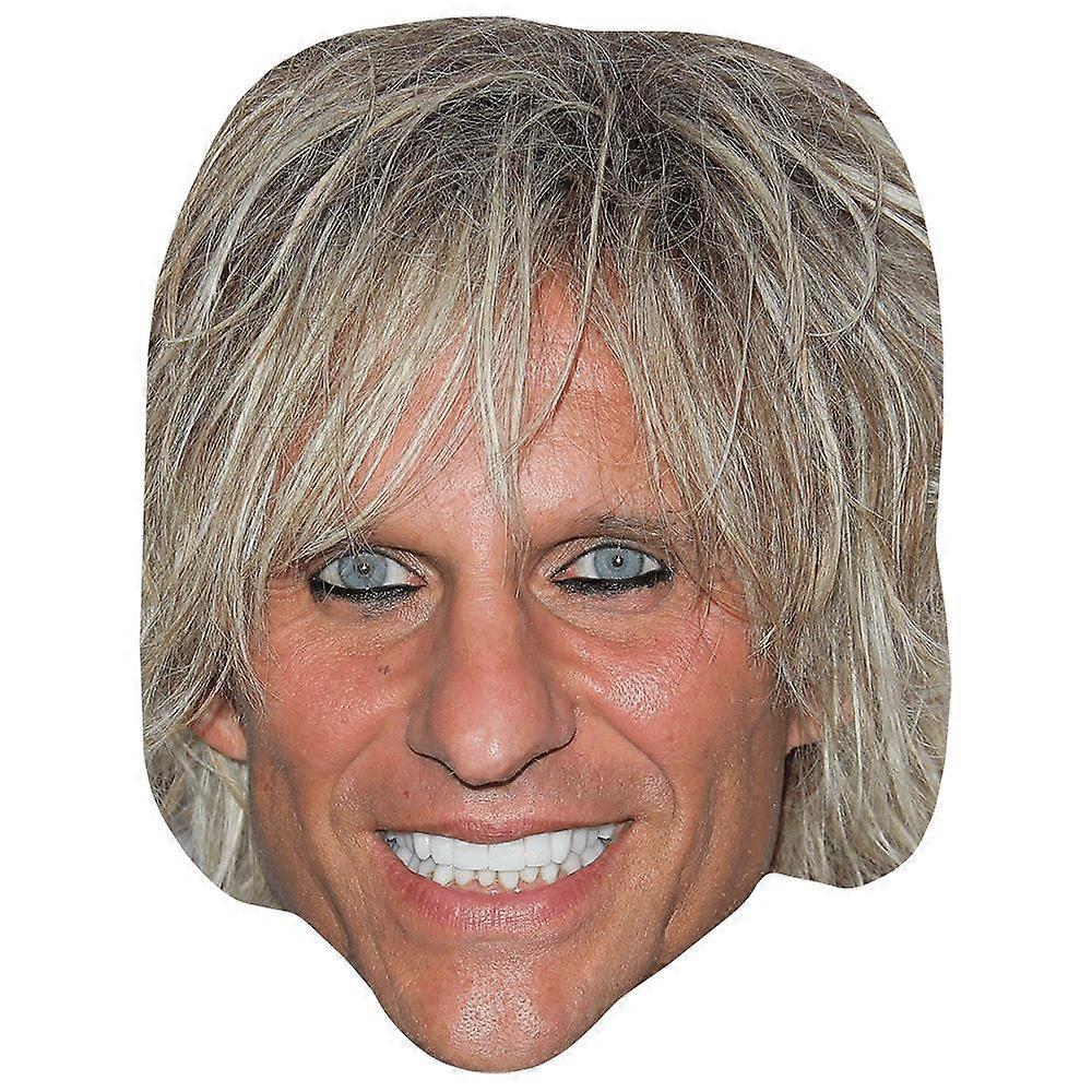 Bruce Anthony Johannesson (Smile) Celebrity Mask, Flat Card Face