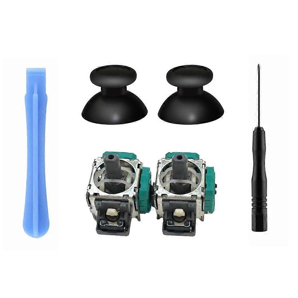 Kompatibel für SwitchPro Controller 3D Analog Stick 3 Pin Sensor Modul Potentiometer mit ThumbSticks Kappen Ersatzteile
