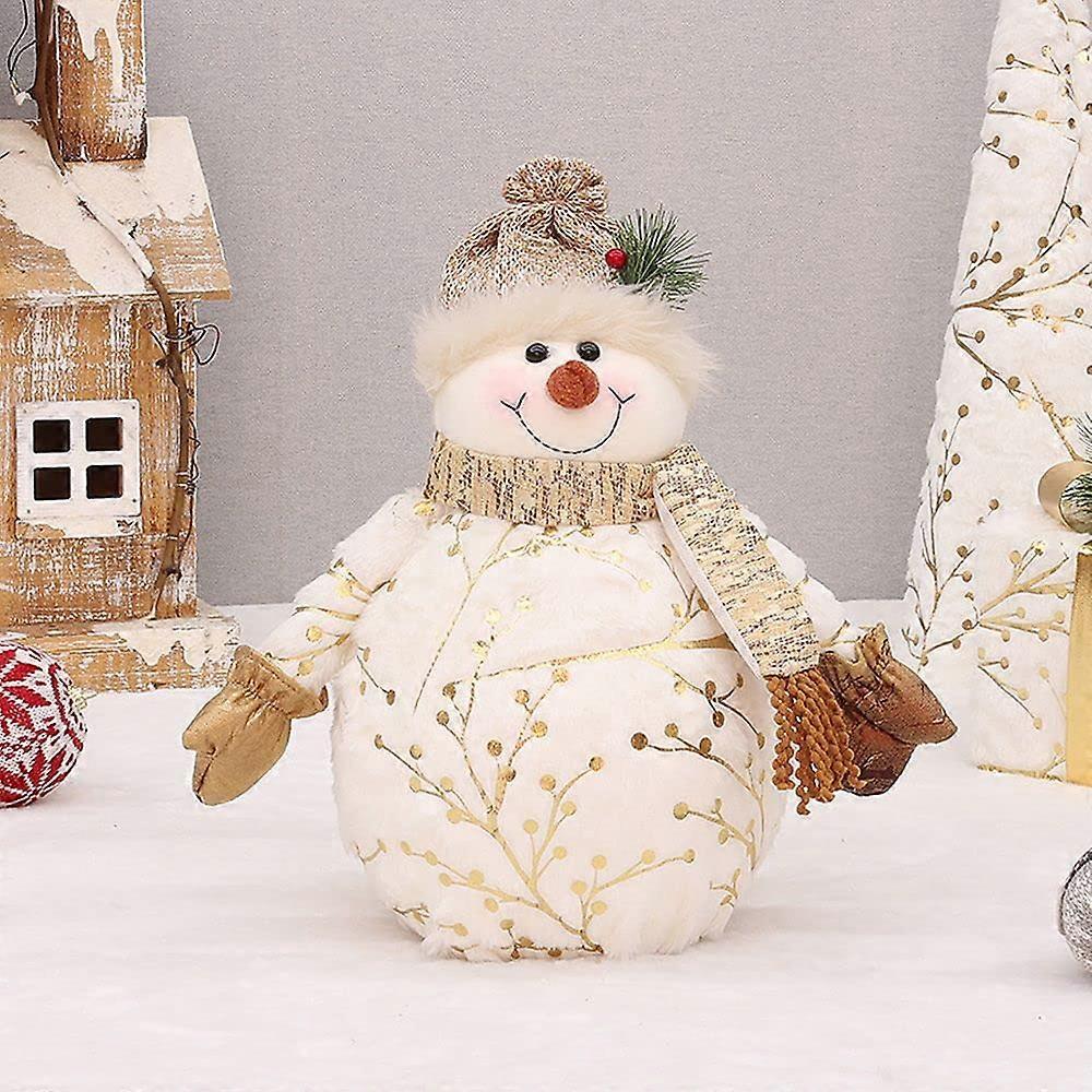 Plush Snowman Doll for Kitchen Home Decoration 35cm