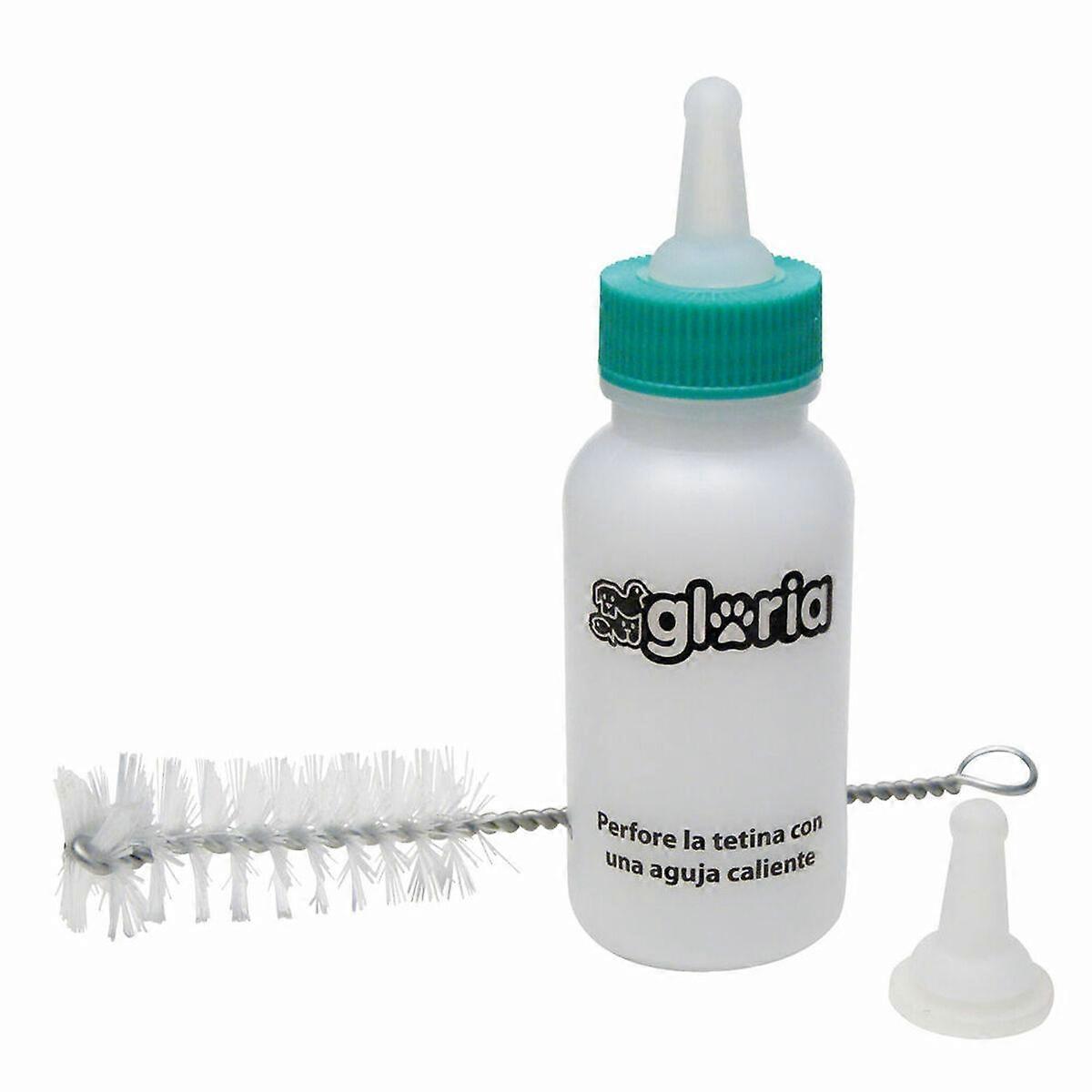 Baby Bottle Gloria White 50 ml Small Animals Puppies