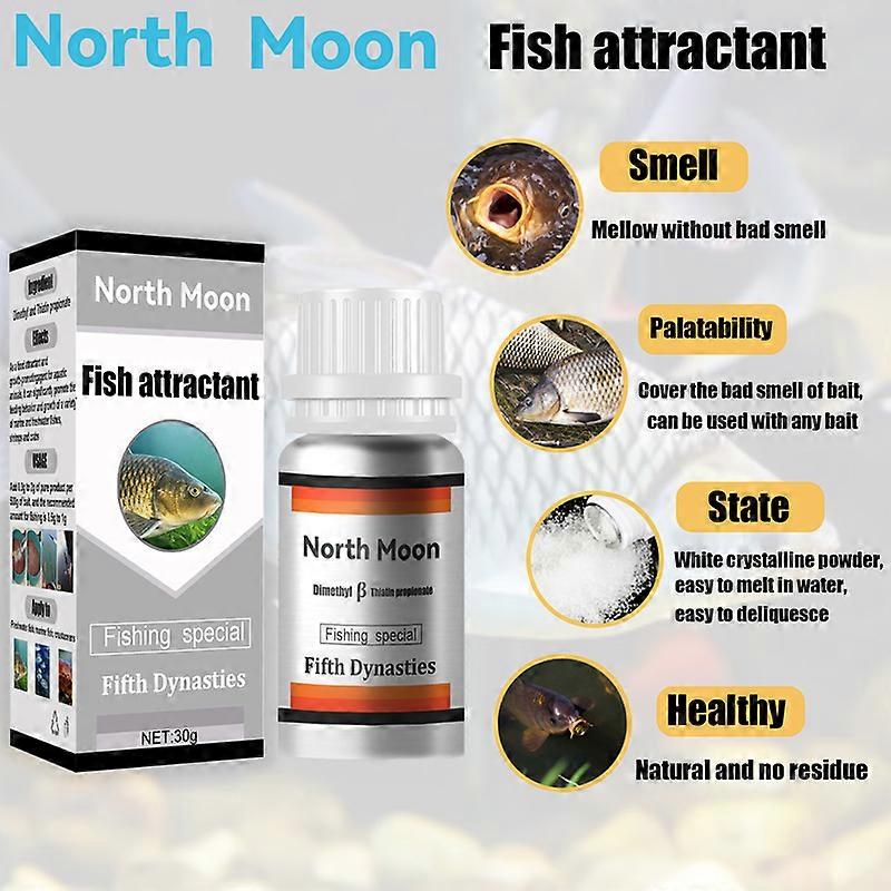 Fish Attractant Scent Enhancer Powder Lures Baits Fishing Accessories for Freshwater and Sea Fish Crustacean
