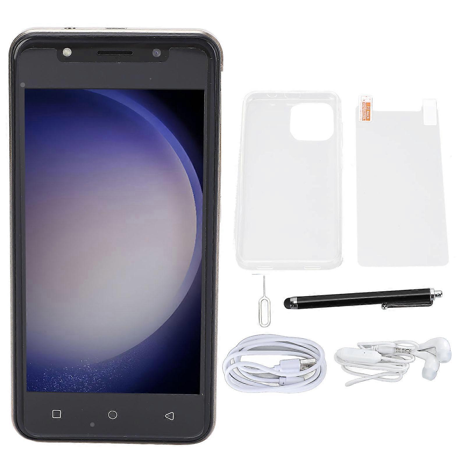 5 polegadas smartphone multifuncional hd tela 4gb ram 32gb rom quad core cpu desbloqueado telefone celular para android 8.1