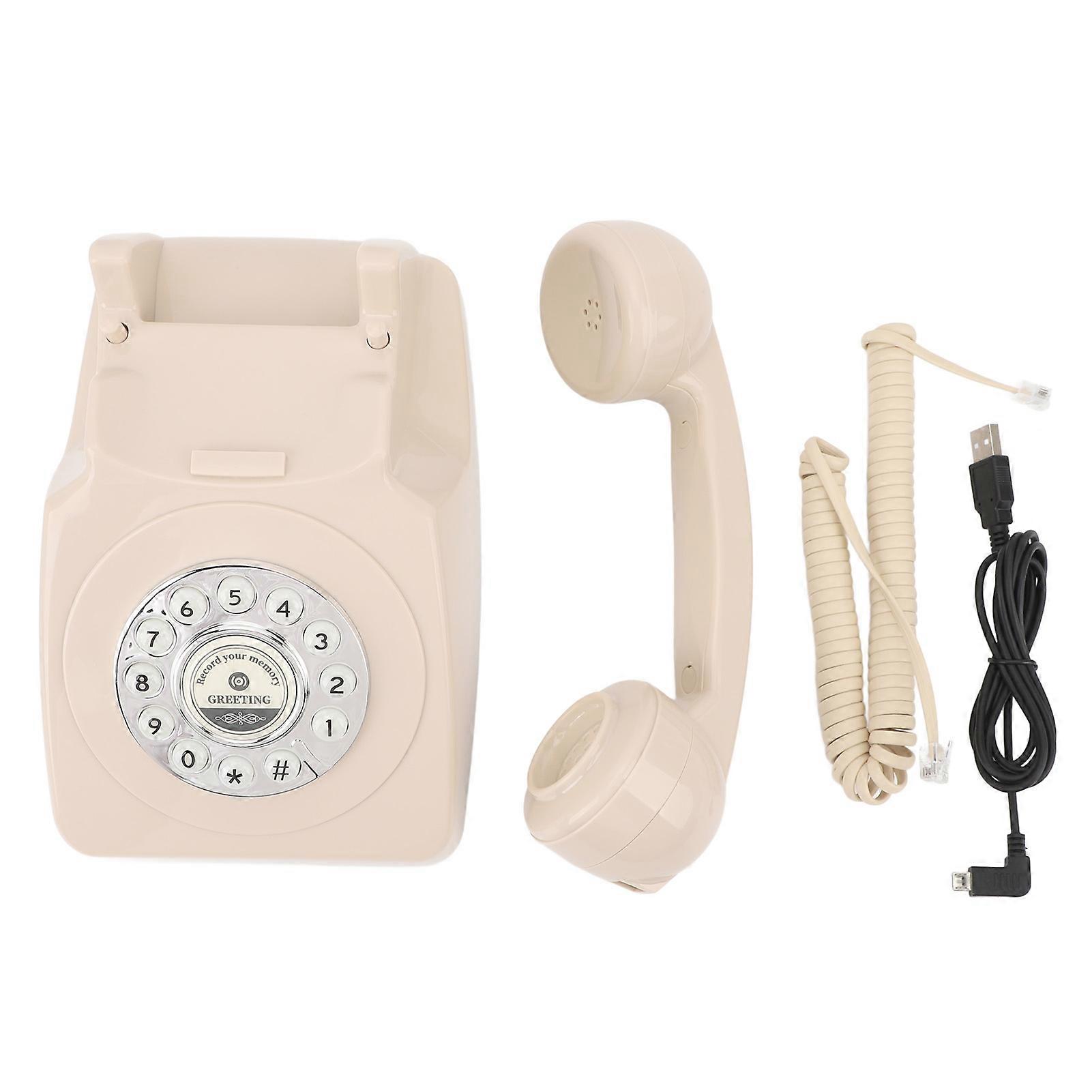 Guest Book Phone Clear Sound Convenient Use o Message Recording Telephone for Wedding Event Birthday Party