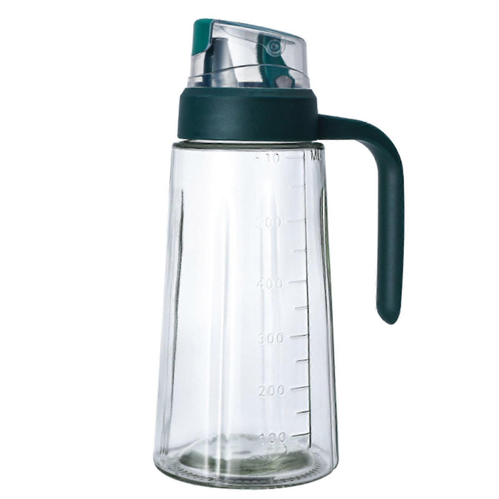 Auto Flip Olive Oil Dispenser Bottle Leakproof Condiment Container Non-Drip