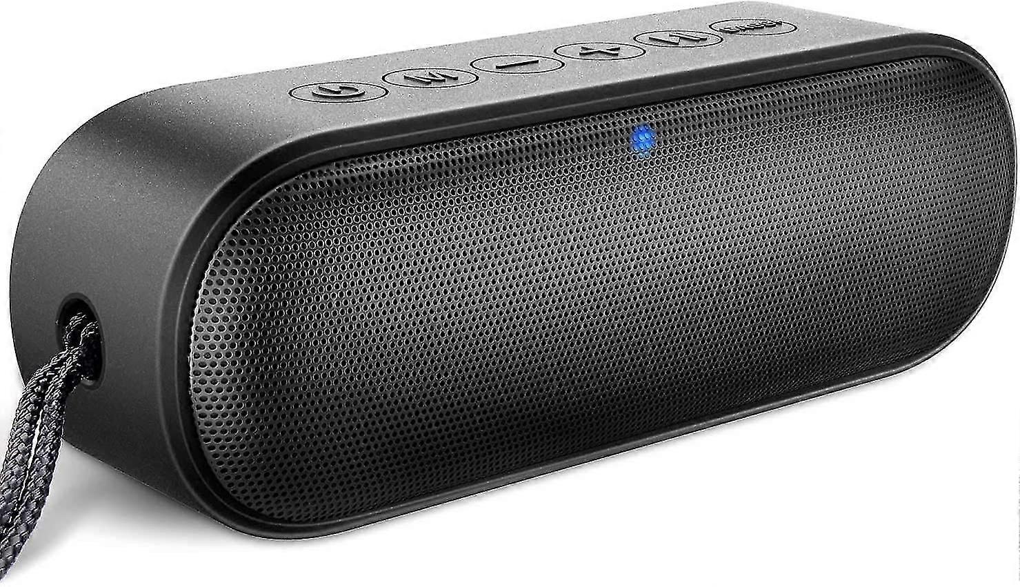 Loud Bluetooth Speaker,ipx7 Waterproof-matte Black
