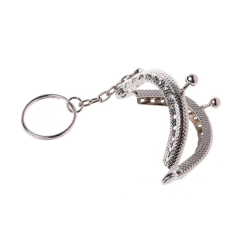 1PC Coin Purse Bag Arch Frame Kiss Clasp Lock With for Key Ring DIY Craft 5cm