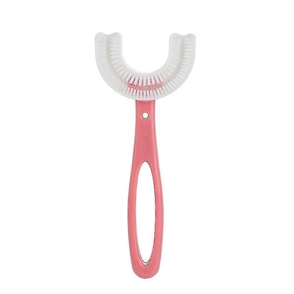 2-12 Years Kid Toothbrush Teeth Silicone U-shaped Brushing Gift