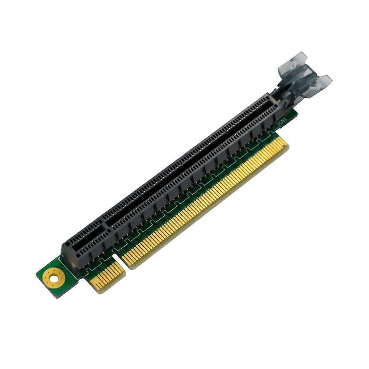 PCIE 16X Riser-Kartenadapter PCI Express 3.0 PCI-E auf PCI-E 16X Steckplatzkonverter 90-Grad-Anschlüsse für 1U-Server